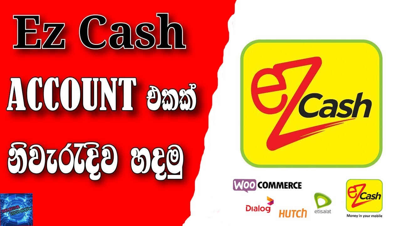 How to make a EZ CASH Account correctly YouTube