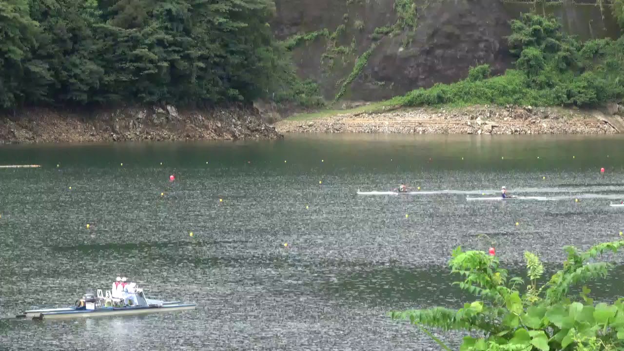 速報 ボート 2019インターハイ 159 M1x 決勝 Youtube
