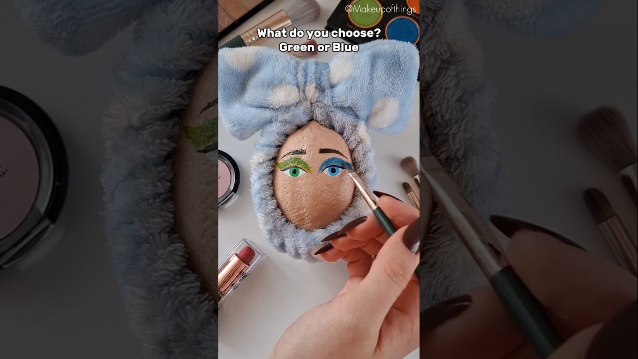 ASMR Relaxing Makeup on Lemon! 