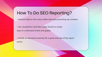 How To Do SEO Reporting? - SearchEnginesHub.com