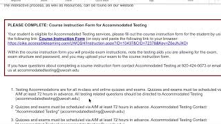 AIM UWO- Faculty Notification Letter