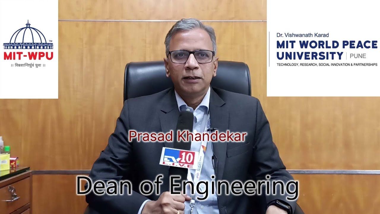 Dean Prof. Prasad Khandekar | MIT WPU | Helping Rural development with Technology | Student Staff |
