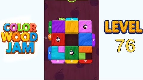 Color Wood Jam Level 76 Walkthrough Solution