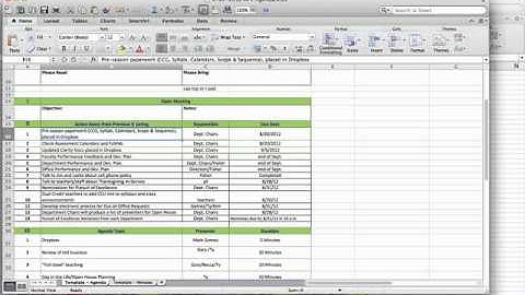 Adding Comments to Excel Spreadsheet