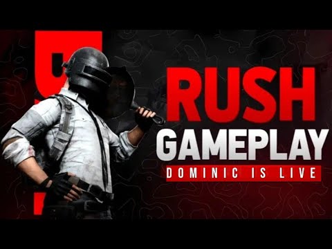 DOMINIC IS LIVE | BGIS GRIND| BGMI RUSH GAMEPLAY - YouTube