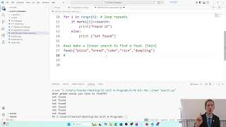 4.4 Linear Search Min/Max (Live Coding) - IGCSE Computer Science (Cambridge 0478)