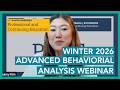 ABA Winter 2026 Webinar