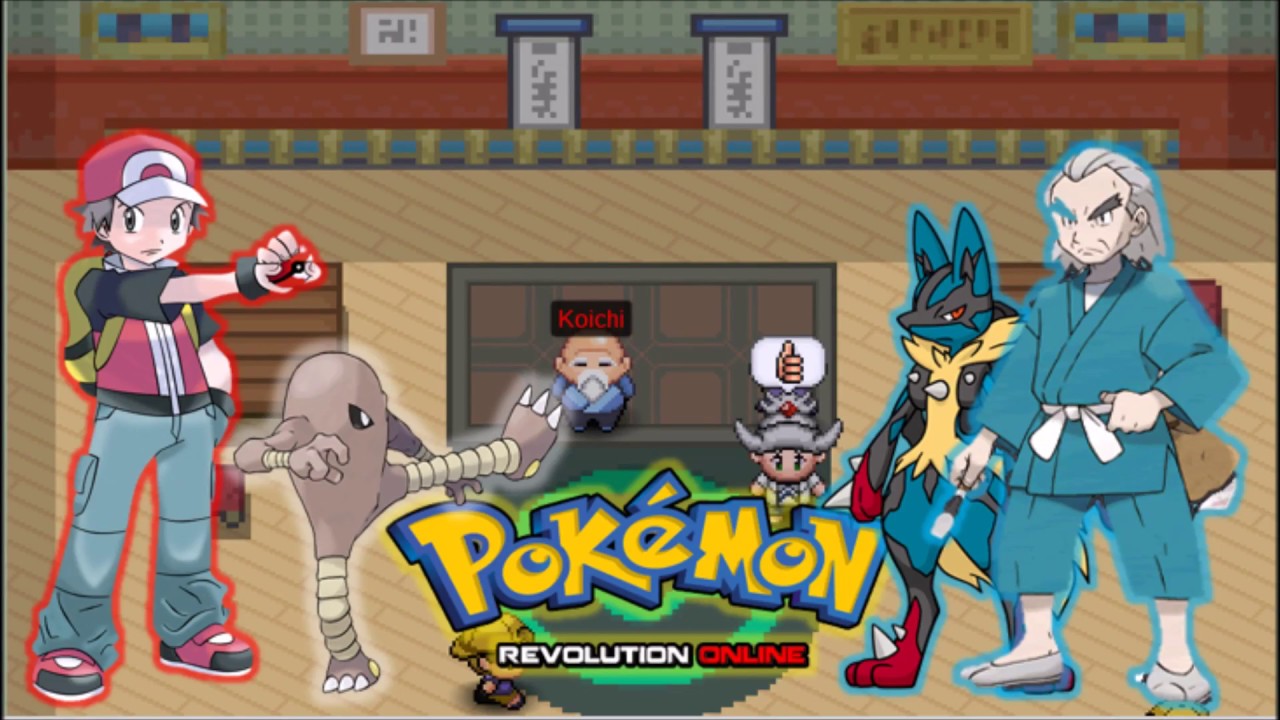 Derrotando al Boss Koichi en Pokemon Revolution Online Pro!!! YouTube
