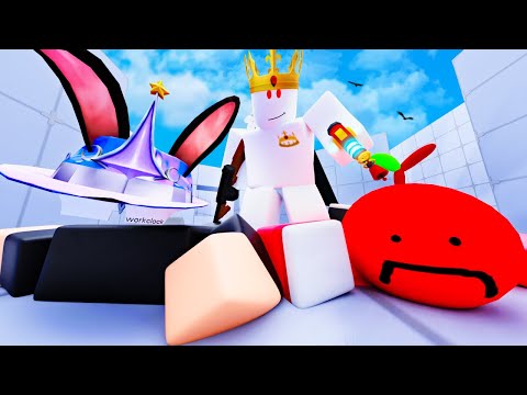 Je 1v1 4 célébrités sur Rivals... (ROBLOX)