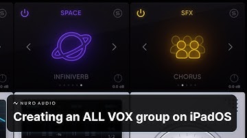 Creating an All Vocal Group with Xvox for iPadOS - [Part 8/9]