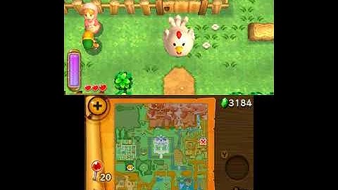 Endless Cucco challenge in Zelda - A Link Between Worlds