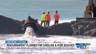 Carolina and Kure Beach residents looking forward to beach nourishment project