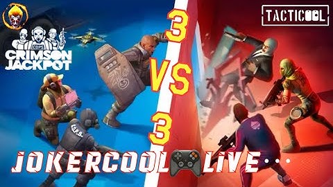 TACTICOOL  3V3 PLAY LIVE🔴(B)🎮18/02/2025#tacticool#tacticoolgame#live