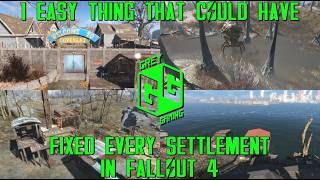 Easily Fix Every Settlement Site in Fallout 4