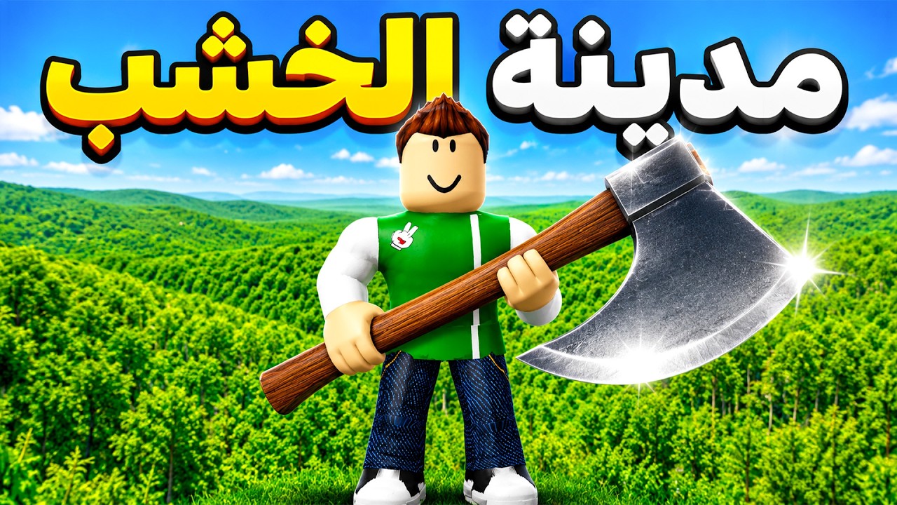مشروعي الجديد فى مدينة الخشب | My Wood Farm !! 😃💪