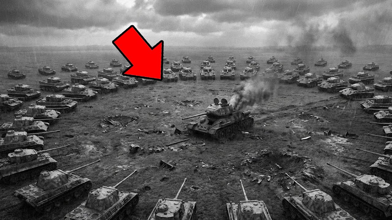 1 съветски танк срещу 43 немски панцерен: Невъзможната битка