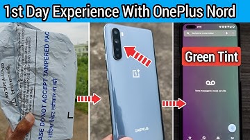 OnePlus Nord Unboxing and Review | Camera Review | Green tint Issue 🧐🧐