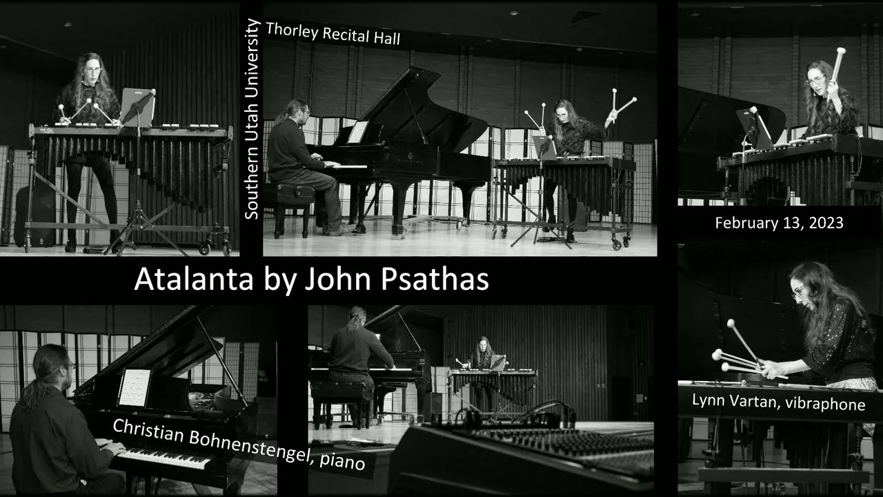 Atalanta by John Psathas (for vibraphone, piano, and digital audio)