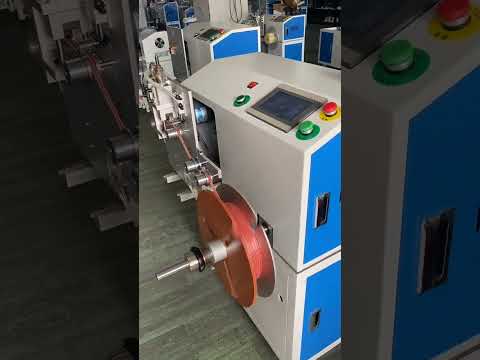 Twin-Cable Automatic Meter Counting, Traversing, Winding, Cutting & Coiling Machine 1mm to 16mm