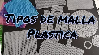 Tipos de Malla plástica para / plastic - YouTube