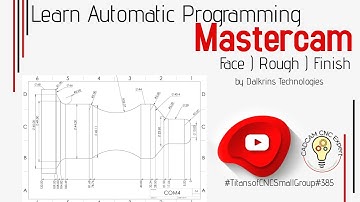 Master the Art of CNC Machining: Facing, Rough & Finish Turning Techniques with Mastercam
