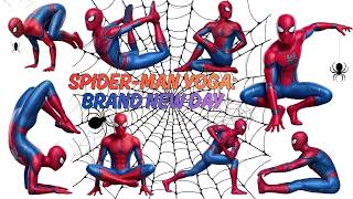 Spider-Man's Amazing Yoga Adventure! 💥 Fun Workout for Little Heroes! screenshot 5
