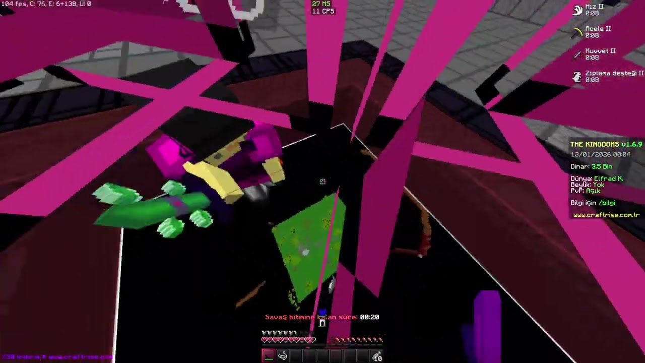 Craftrise The Kingdoms +9 set düşürme -Alco dc yedi-