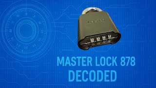 Decoding a Master Lock 878