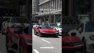 First Ferrari F80 in Zurich! #ferrari #ferrarif80 #hypercar #supercar #carvlog #zurich #switzerland