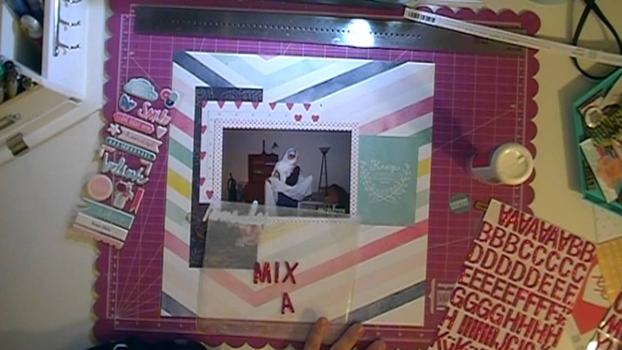 Scrapbooking Process 43: 650 Mix Ave