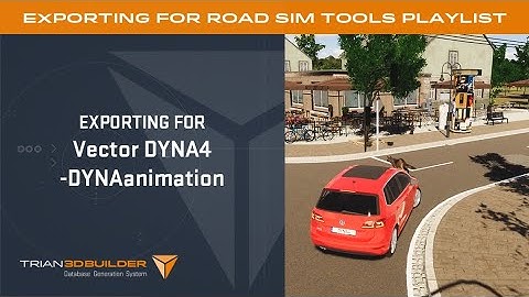 Exporting for Vector DYNA4 and DYNAanimation