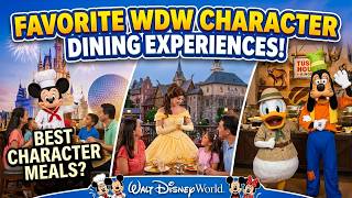 Disney World Character Dining: The Best Spots!