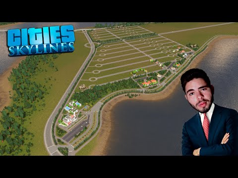 PRIMEIRO BAIRRO DE ALTO PADRÃO DA CIDADE 🏣 - Cities Skylines #54