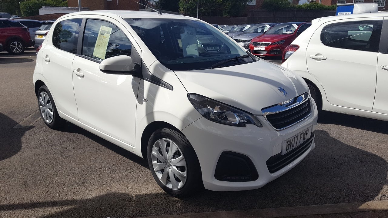 17 Peugeot 108 1 0 Vti Active Short Take Review Youtube