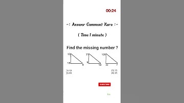 Find Missing Number || Logic plus official || #shorts #viral