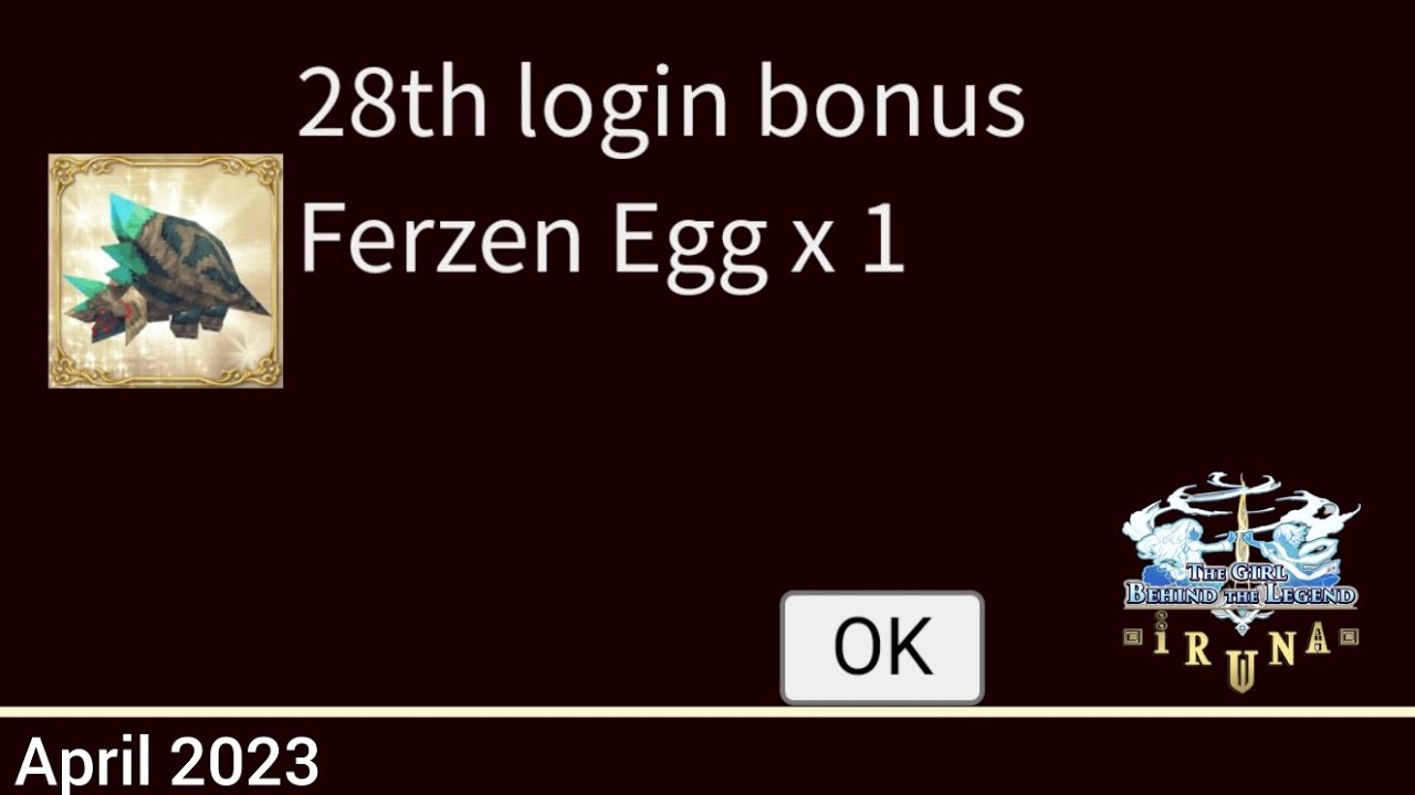 Iruna Online Let's Hatch Free Ferzen Egg from Login Bonus! YouTube
