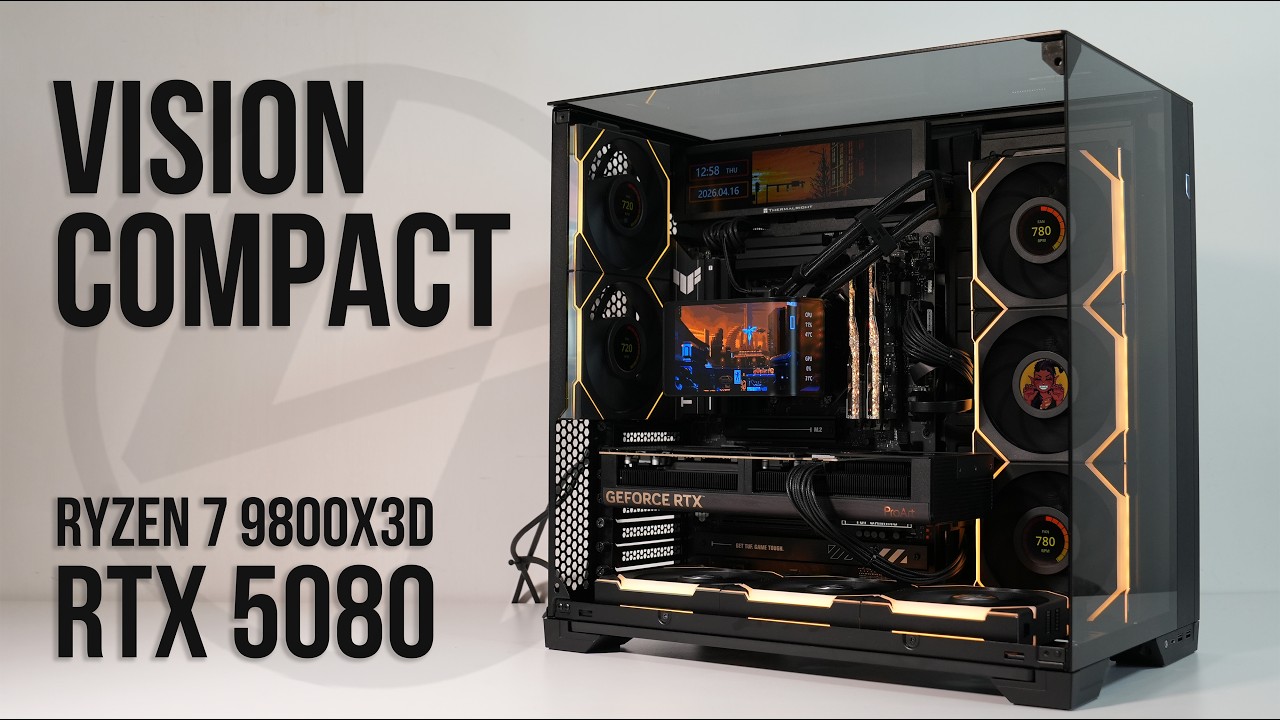 Lian Li O11 Vision Compact ATX Gaming Build | Asus ProArt RTX 5080