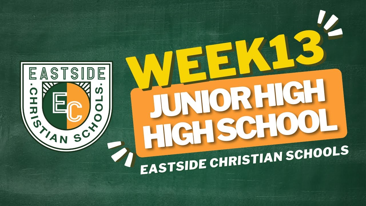 Week 13 Announcements