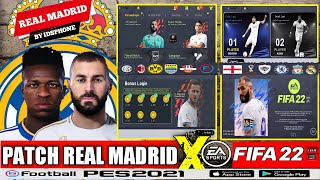 PATCH TERBARU REAL MADRID v5.6.0 | BEST PATCH PES MOBILE 2022