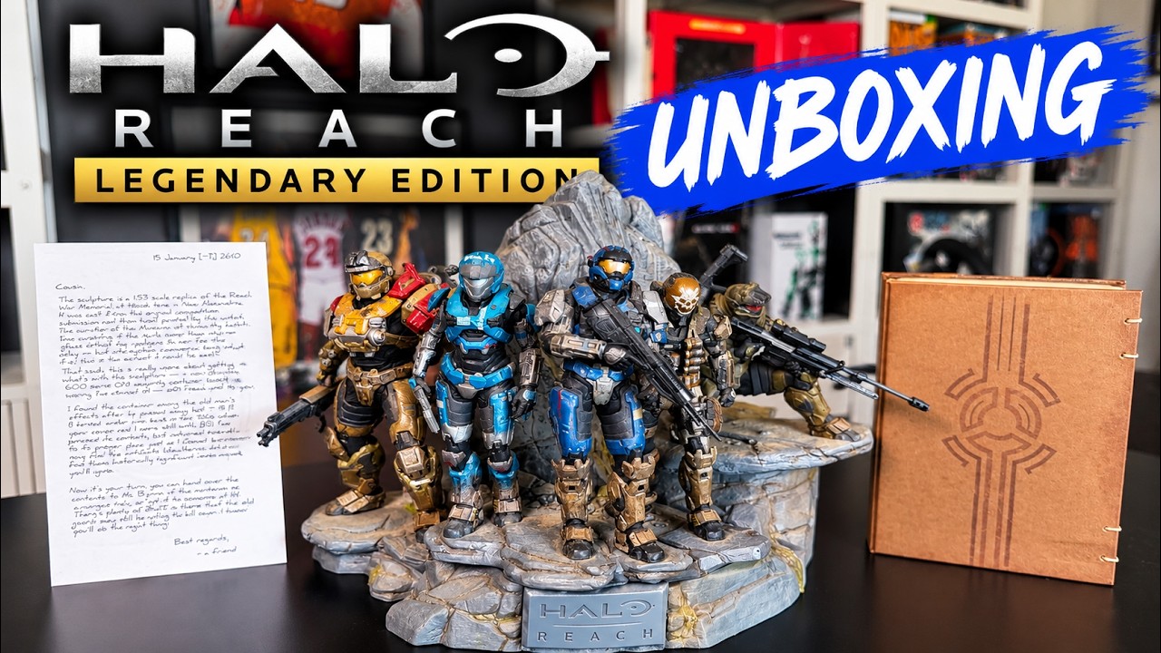 Halo Reach Legendary Edition Unboxing - YouTube