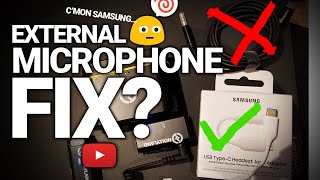 HOLLYLAND LARK M1 microphone won't connect to my Galaxy S! Make sure you have the right USB-C cable