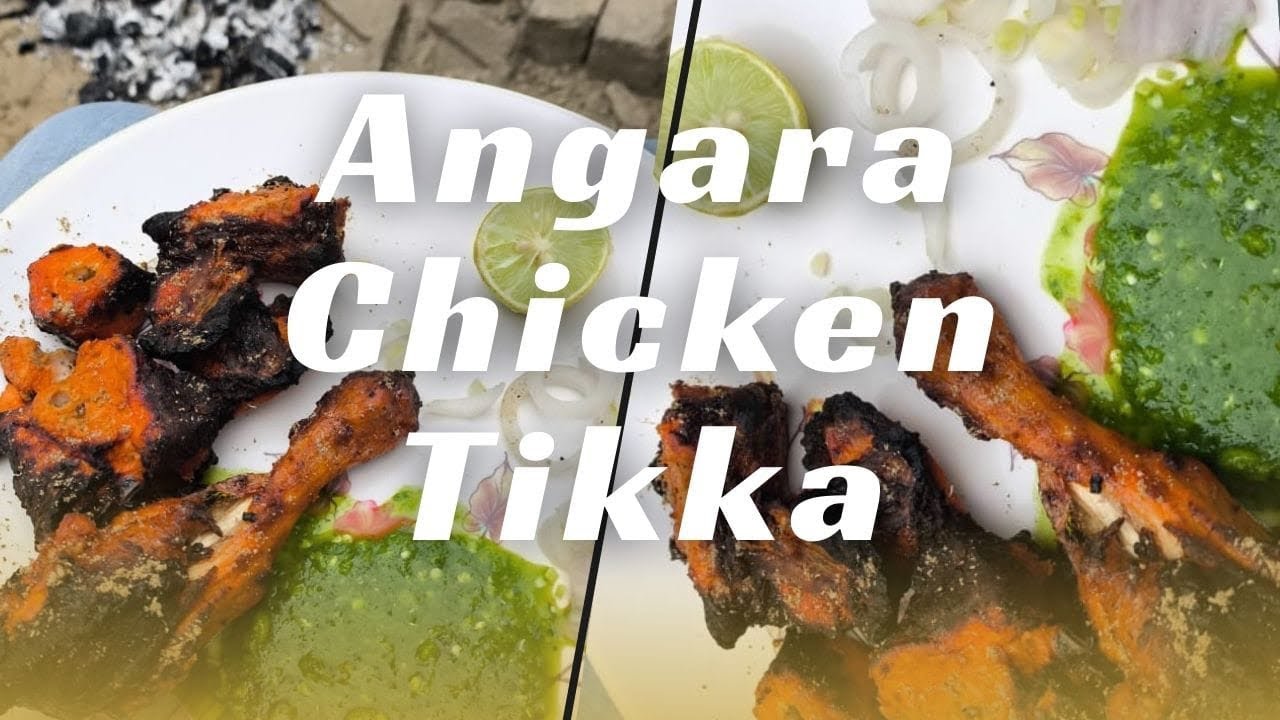 Angara chicken 🐔 tikka recipe 😋