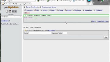 TUT Howto restore a database backup from phpmyadmin | HD | English