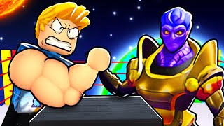 I Finally Beat The Final Boss DR Propulsion in Roblox Arm Wrestle Simulator