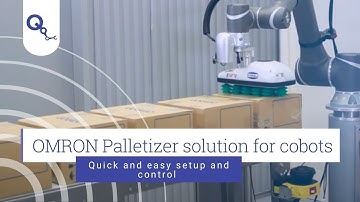 Quick and easy setup and control with OMRON Palletizer solution for cobots