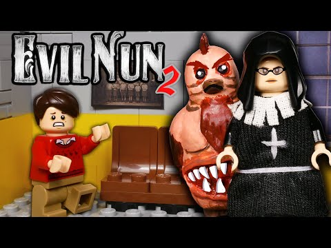 Видео: LEGO Мультфильм Evil Nun 2 - Часть 1 / LEGO Stop Motion, Animation