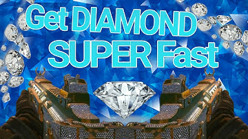 FASTEST Way to Get "DIAMOND Camo" in Black Ops 2!