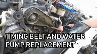 How to: Change timing belt and water pump on Toyota Landcruiser 1HZ/1HD/1HDFT/1HDFTE Part 1
