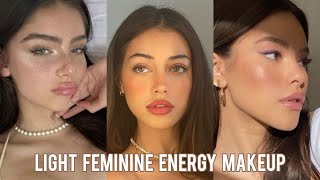 Light feminine makeup tutorials // tiktoks