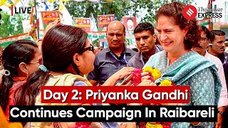 Live Address: Priyanka Gandhi Engages in Corner Meeting in Raebareli, Uttar Pradesh